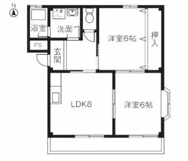 センチュリーパーク【102号室】の間取り