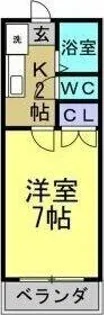 アーバン花園【2階】の間取り