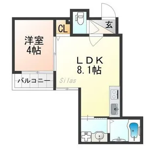 F asecia Phaon【2階】の間取り
