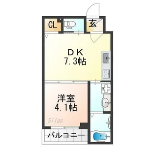 F asecia Phaon【3階】の間取り