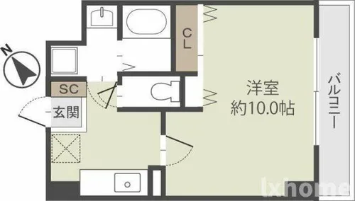 ヴィル・ド・レーブ【1階】の間取り