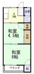 ダイワグリーンハイツ【210号室】の間取り