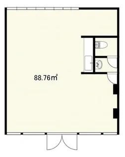 コスモ石山【1階】の間取り