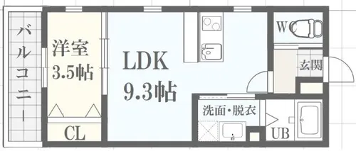 Gran (旧.庄田PJ)【3階】の間取り