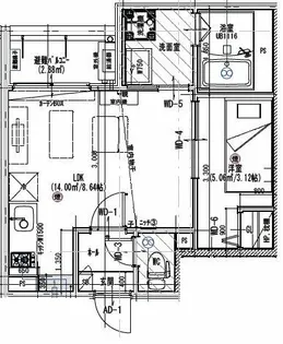 Jack koyoⅡ【2階】の間取り