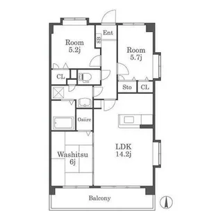 トニーコート【301号室】の間取り