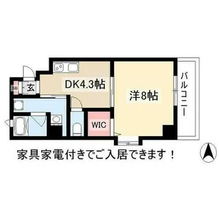 プロビデンス栄南【3階】の間取り