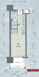 プレサンスmiu新栄【6階】の間取り