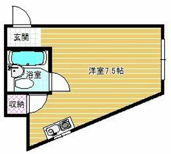 ファミリーハイツ【3階】の間取り