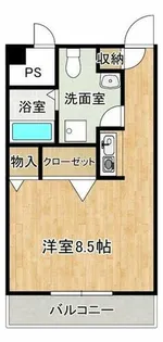パーク アヴェニュー22【801号室】の間取り