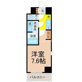 メイクス新栄(シンサカエ)【10階】の間取り