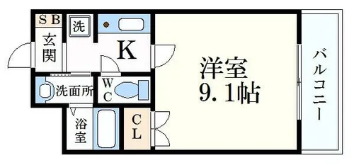 トラントメゾン【2階】の間取り