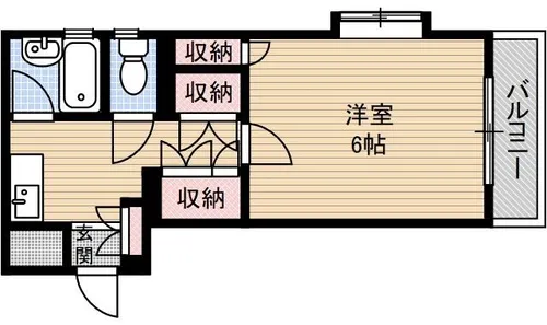 春日パルネット【301号室】の間取り