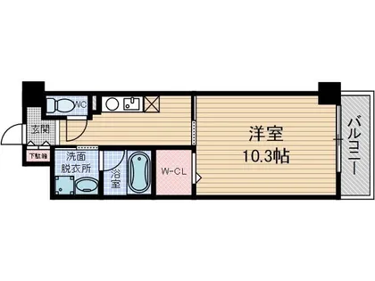 ニューサンライズ南春日丘【312号室】の間取り