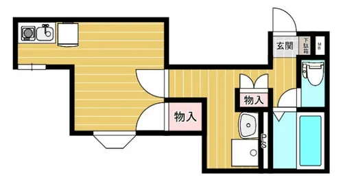 ジェイクマキタハイツ【G号室】の間取り