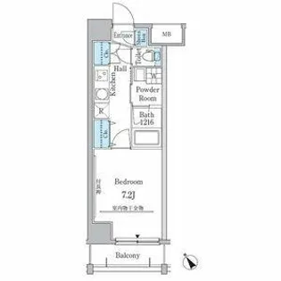 ジオステージ本山【6階】の間取り
