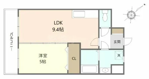 プロスペールSⅡ【3階】の間取り