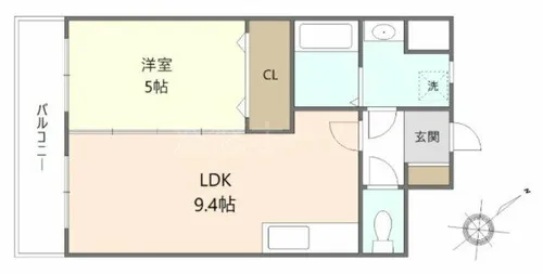 プロスペールSⅡ【4階】の間取り