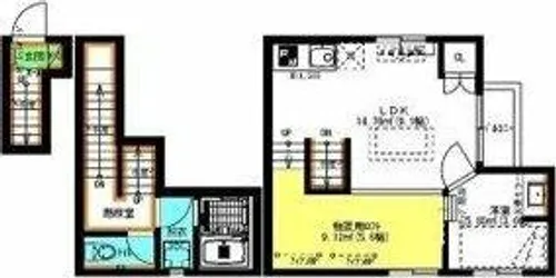 PENTAHILLS滝川町(ペンタヒルズ滝川町)【2階】の間取り