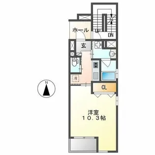 ヒルズ桜山【9階】の間取り