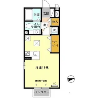 兵庫県神戸市西区玉津町出合【アパート】の間取り