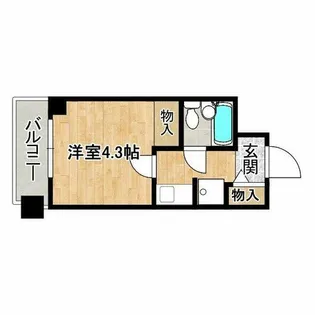 グラン・ピア美章園【4階】の間取り