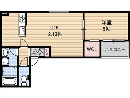 イル・フィオーレ一津屋【303号室】の間取り