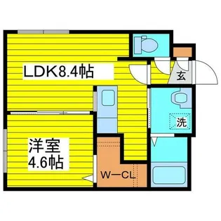 Graffty【1階】の間取り