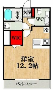 M‘sレトア【1階】の間取り