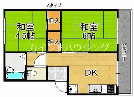 澤田マンション【3階】の間取り