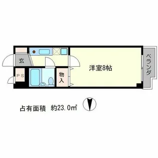 メゾンジョアPart2【2階】の間取り