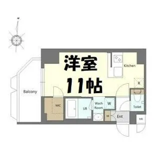 S-RESIDENCE高岳bresa【2階】の間取り
