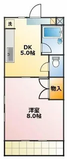 グランシャリオ Ⅰ【106号室】の間取り