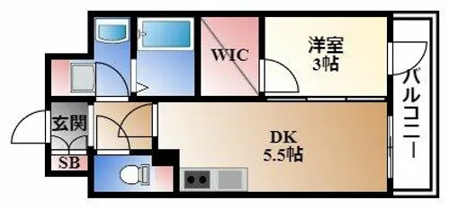 ルーエ今池【10階】の間取り