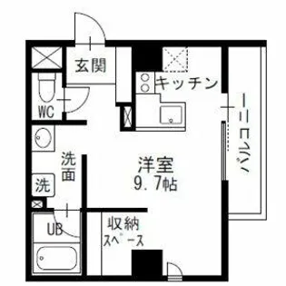 NOVEL【3階】の間取り