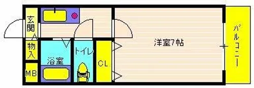 サンシャ2【301号室】の間取り
