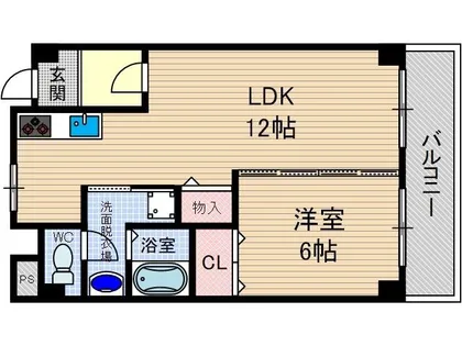 エルソフィア正雀1【201号室】の間取り