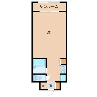 ソレイユ武庫川【1階】の間取り