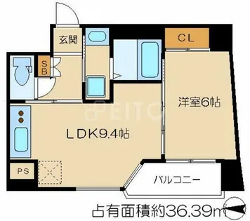 プラネシア神宮道【2階】の間取り