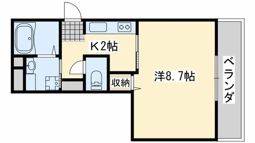 TABIYADO SENNAN【1階】の間取り
