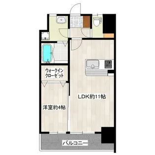 リラス博多.【502号室】の間取り