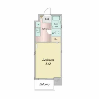 サンシャイン上前津【6階】の間取り