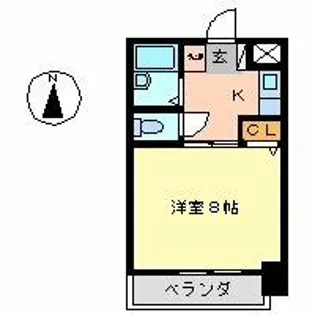 サンシャイン上前津【10階】の間取り