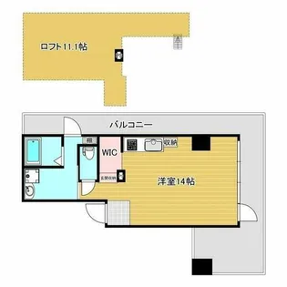 大和八事CUBE【4階】の間取り