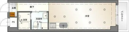 ヴェルドミール志賀【3階】の間取り