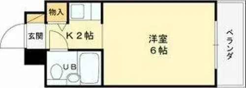 インペリアル関西エアポートC棟【707号室】の間取り