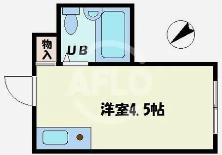 昭和グランドハイツ恵美須【1階】の間取り