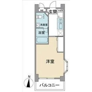 パークマノア【1階】の間取り