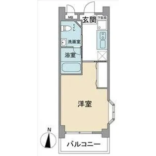パークマノア【1階】の間取り