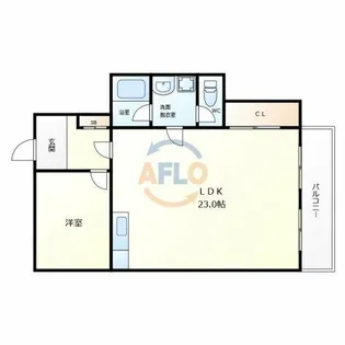 リッチライフダイコク【2階】の間取り